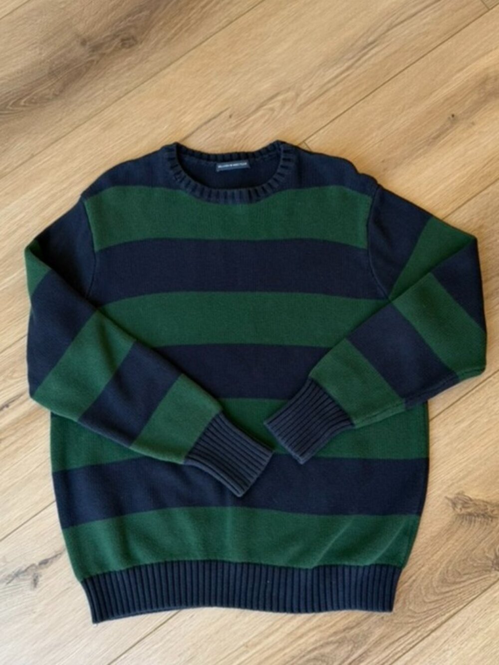 Brandy Melville Blue & Green Striped Sweater